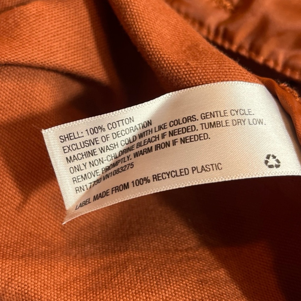 Universal Thread Burnt Orange Hooded Utility Jack… - image 7